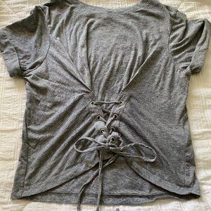 Joie lace up top
